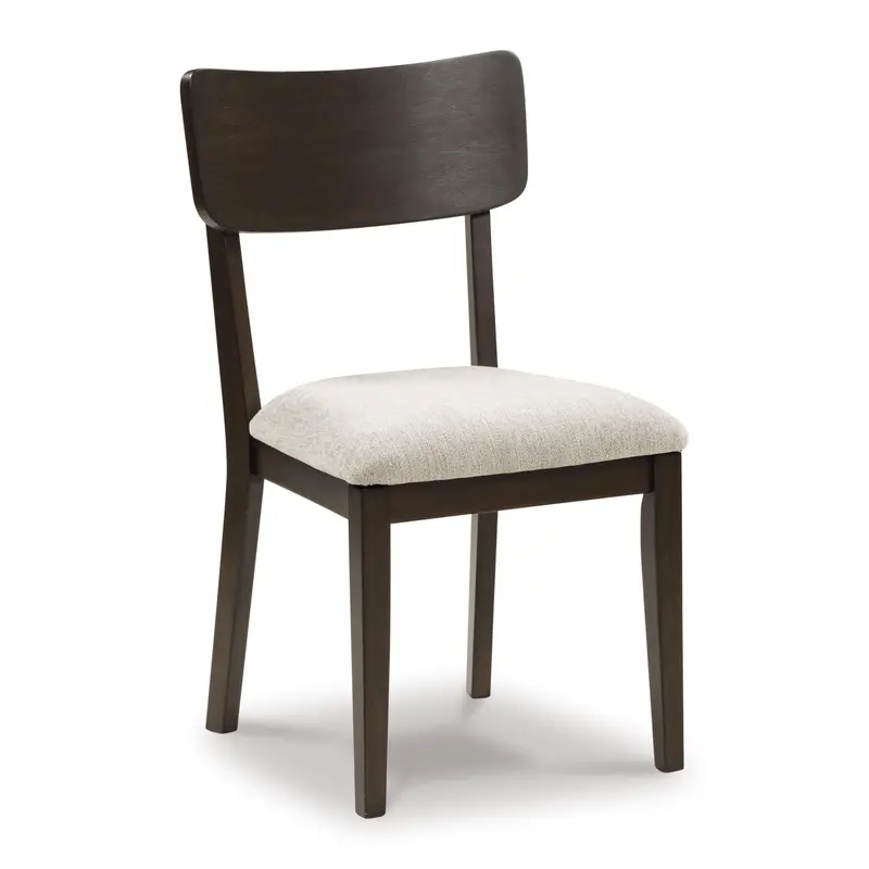 Ashley Mallenette Upholstered Dining Side Chair – Padded Seat, Fabric-Covered Backrest 1