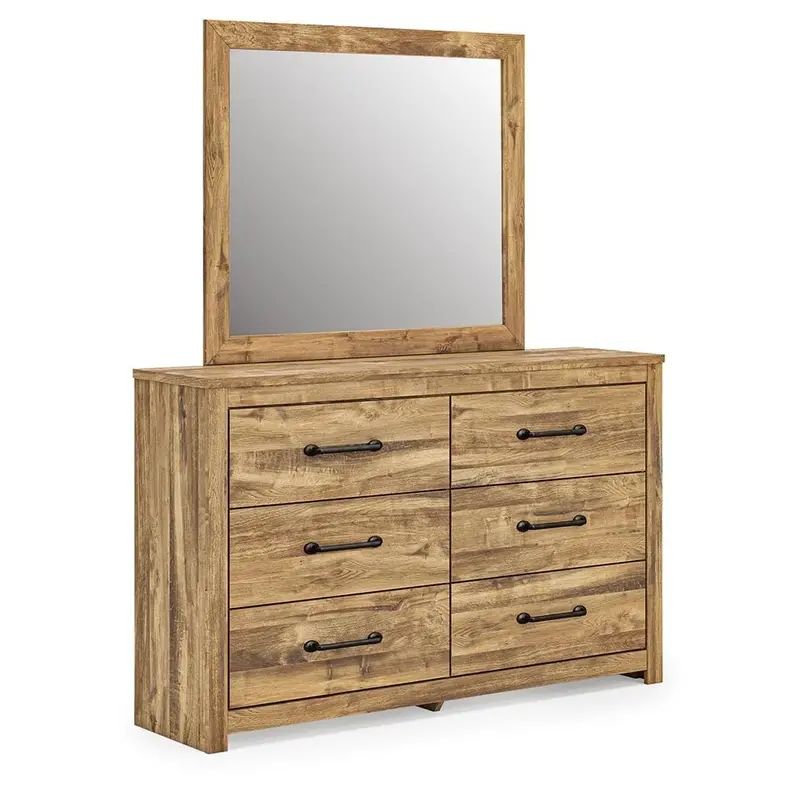 Ashley Maystonna 6-Drawer Dresser With Matching Mirror – Pcb1580B1 1