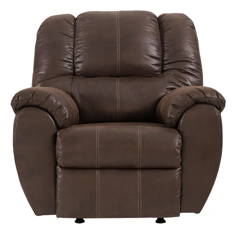 Ashley Mcgann Rocker Recliner In Premium Leather-Look Finish – 1030125 1
