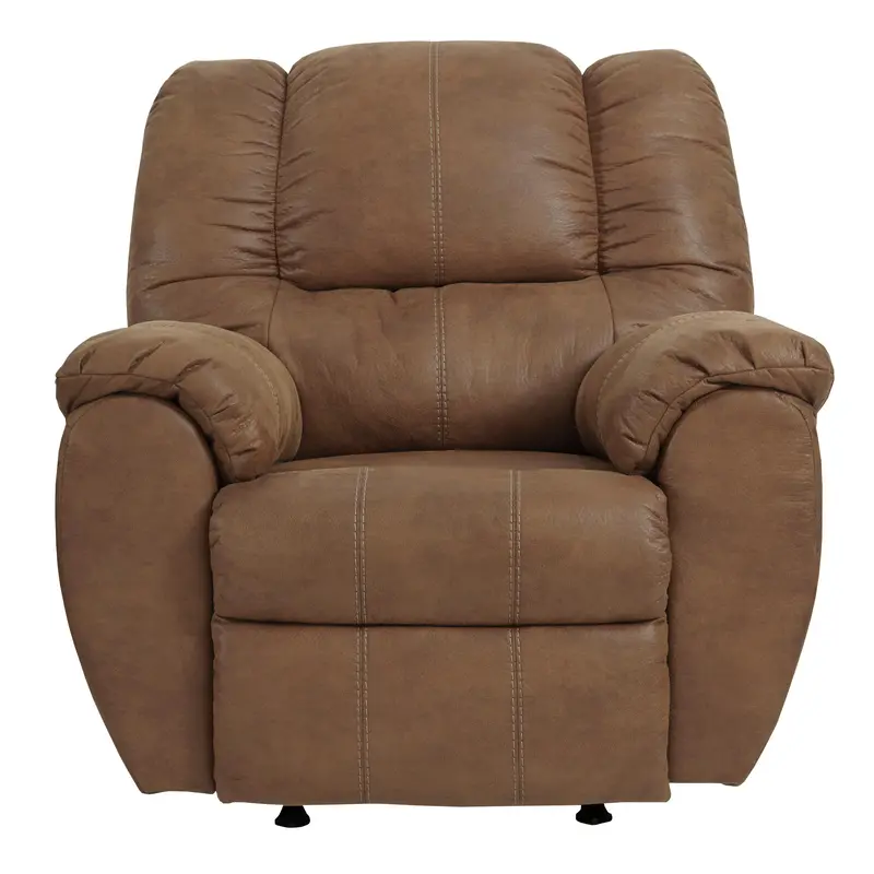 Ashley Mcgann Rocker Recliner With Faux Leather Upholstery – 1030225 1