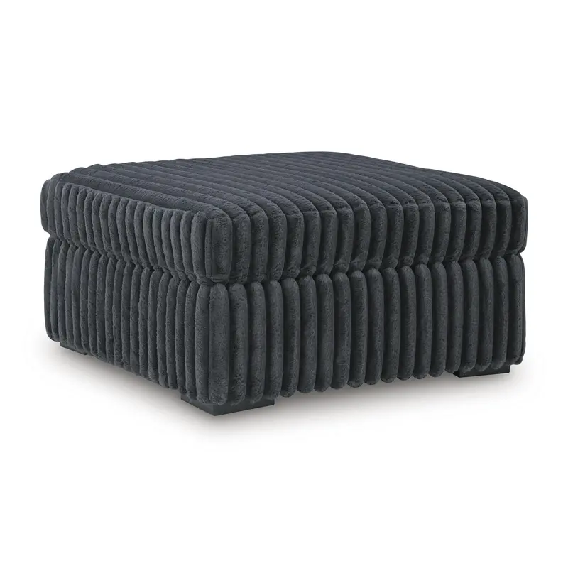 Ashley Midnight-Madness Oversized Accent Ottoman – Signature Design Collection 1
