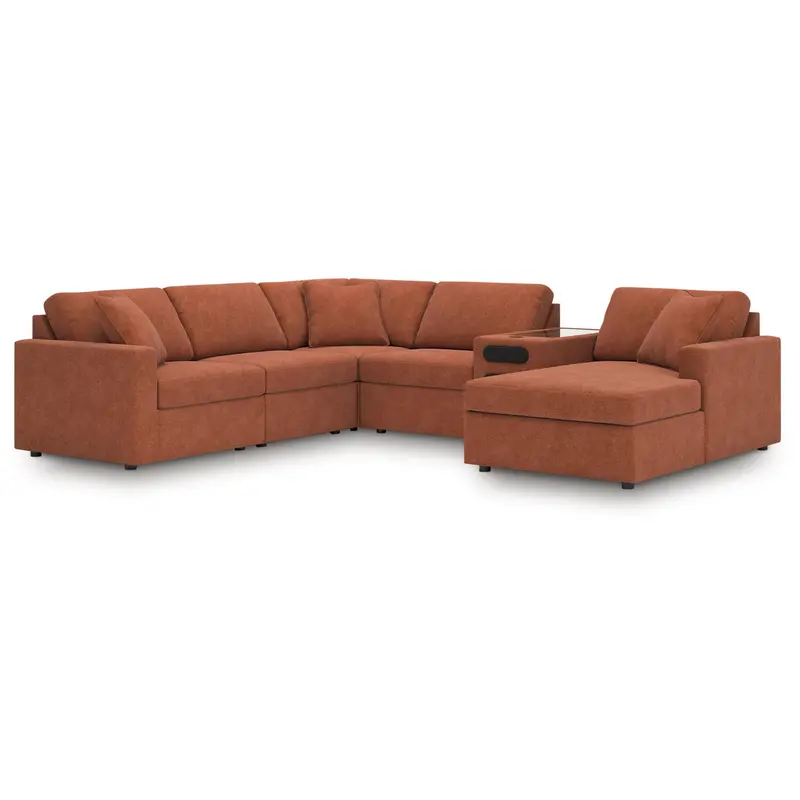 Ashley Modmax 92102S51 6-Piece Audio-Equipped Sectional With Chaise 1