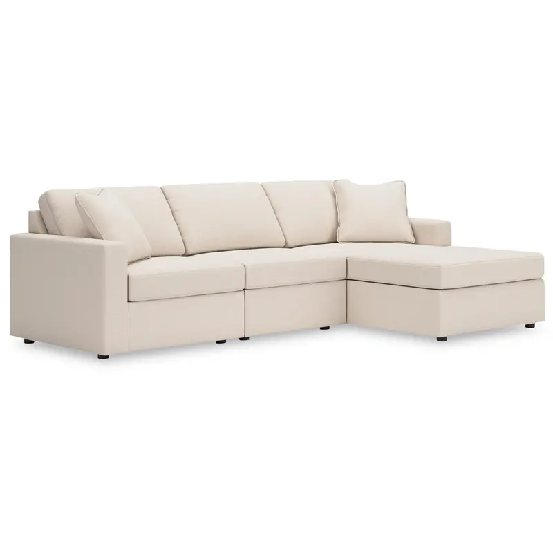 Ashley Modmax 92103S18 Sleek 3-Piece Sectional With Chaise Extension 1