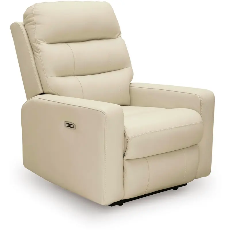 Ashley Pennacle Pier Power Recliner – Modular Leather-Match Lounge Chair (Pcu1350213) 1