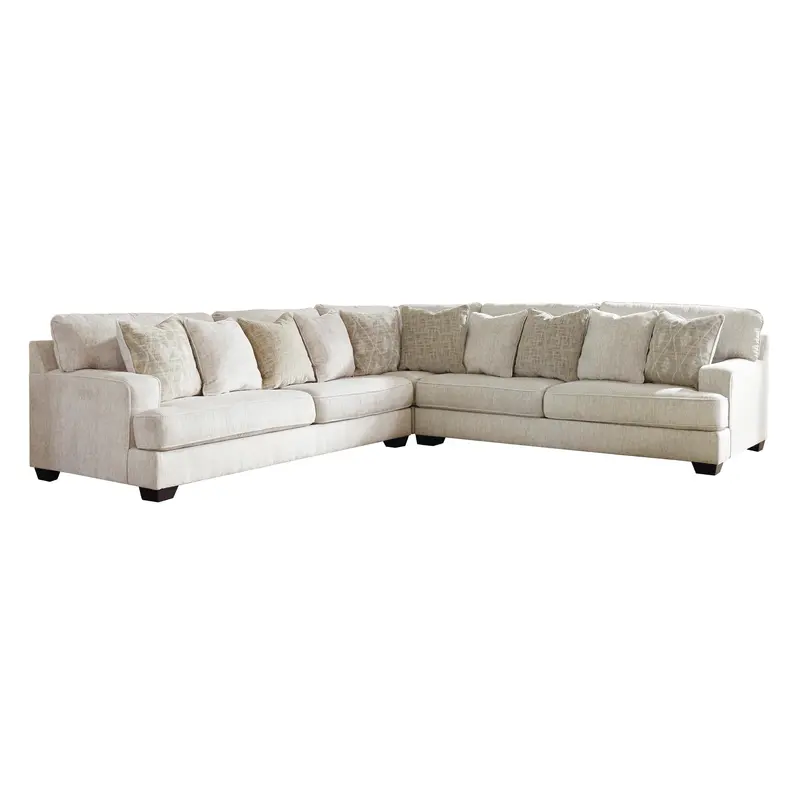 Ashley Rawcliffe Fabric 3-Piece Sectional Sofa – Modular Comfort Design – Models 1960466/1960477/1960467 1