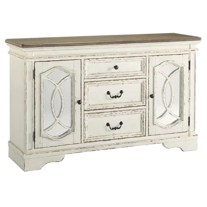 Ashley Realyn D743-60 Wooden Server With Storage 1