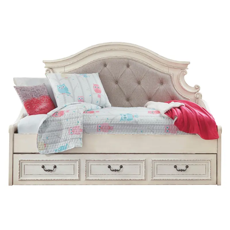 Ashley Realyn Twin Daybed With Integrated Storage And Stylish Profile 1