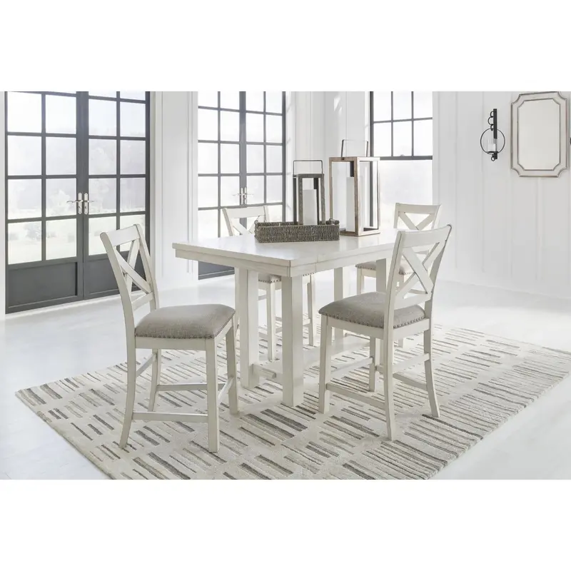 Ashley Robbinsdale D642D1 Counter Height Dining Set – 5-Piece 1