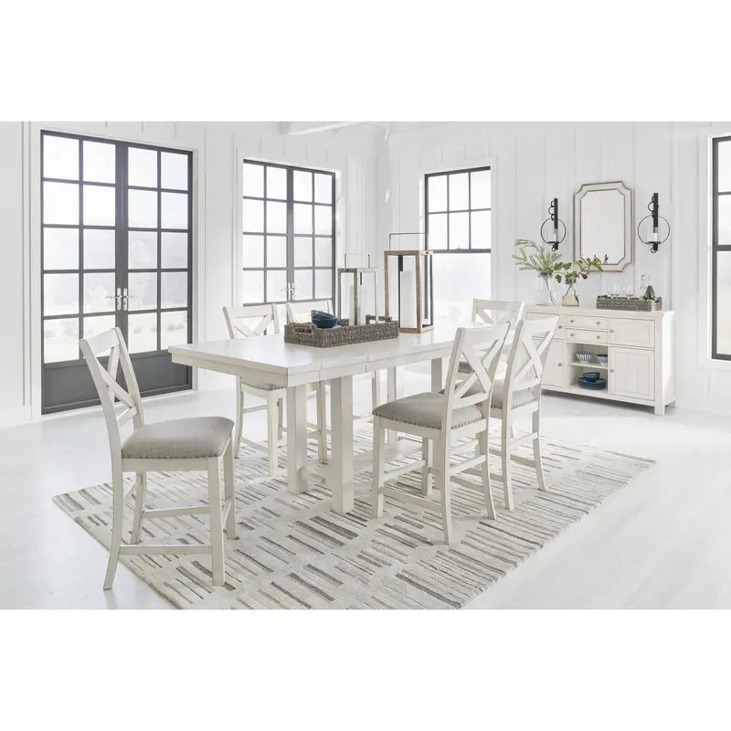 Ashley Robbinsdale D642D5 Counter Height Dining Set – 7-Piece 1