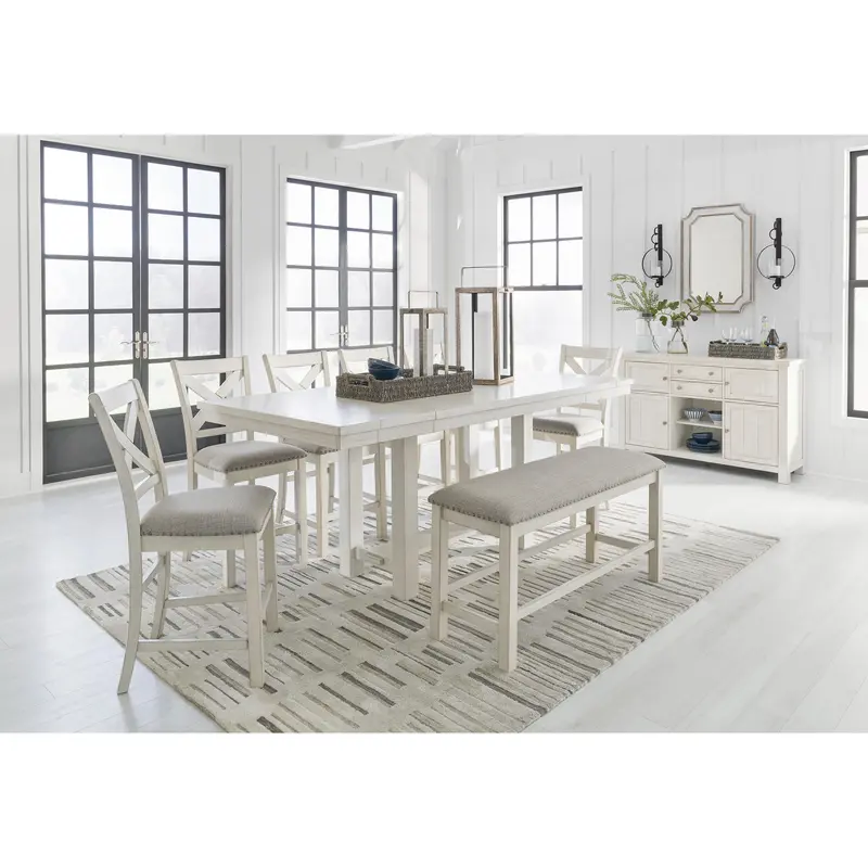 Ashley Robbinsdale D642D8 Counter Height Dining Set – 5-Piece 1