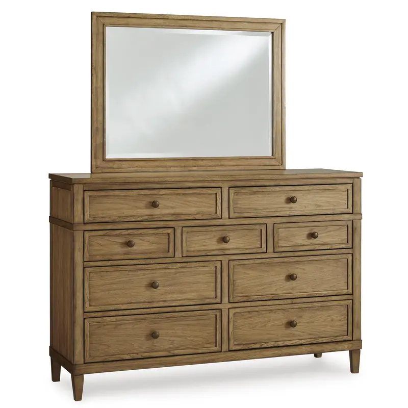 Ashley Sharlance Dresser And Matching Mirror – Two-Piece Bedroom Accent Set 1