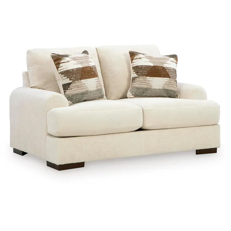 Ashley Signature Design Jayne Park Fabric Loveseat – Two-Seat Sofa For Compact Spaces (Pc8150635) 1