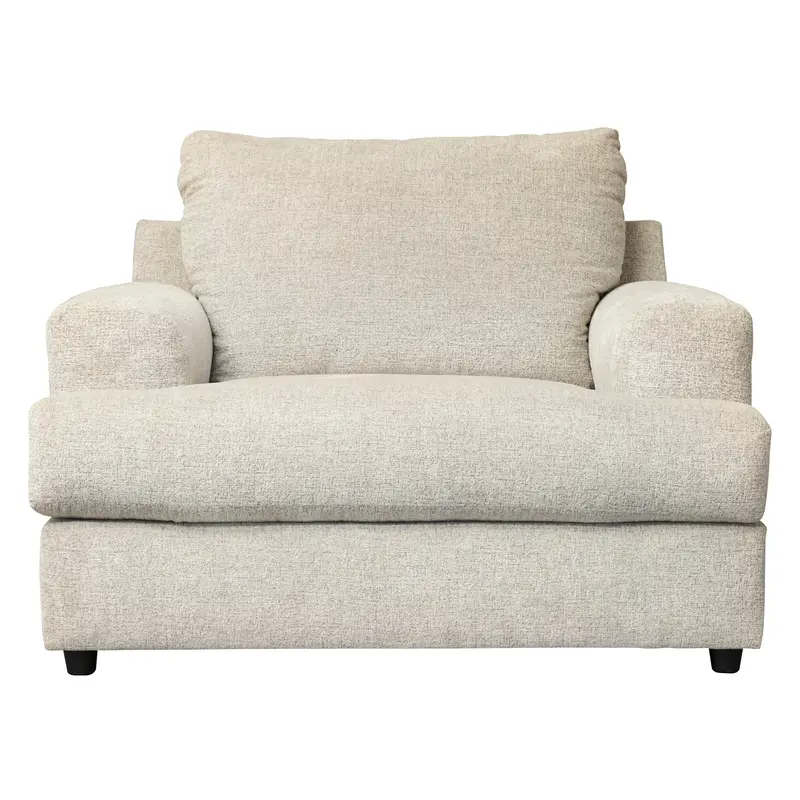 Ashley Soletren Tailored Fabric Armchair With Wooden Legs – 9510423 1