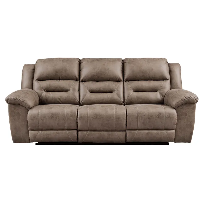 Ashley Stoneland Power Reclining Sofa – Electric Full-Size Reclining Sofa 1