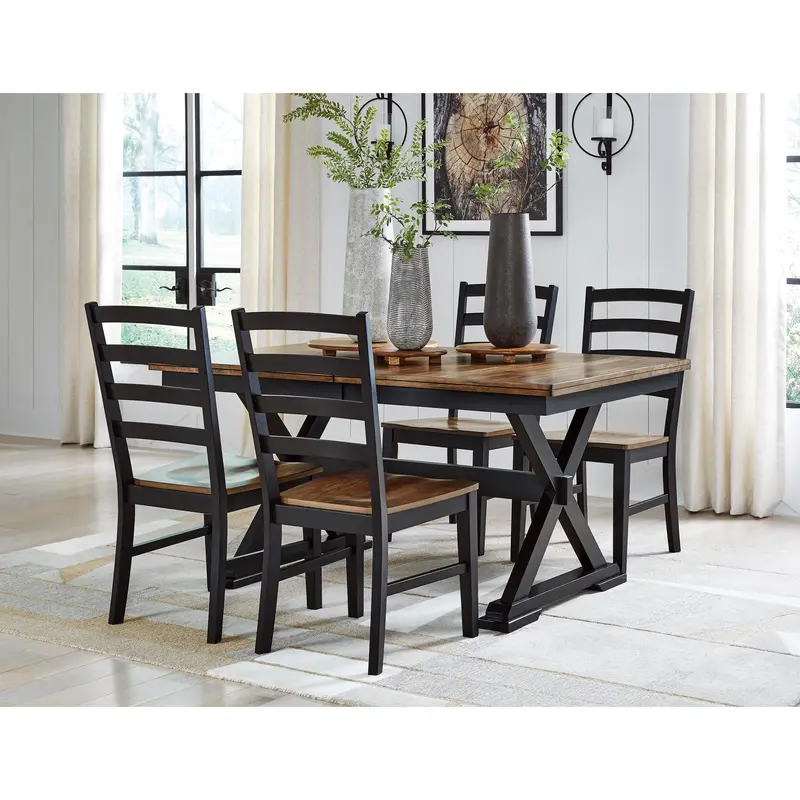 Ashley Wildenauer D634D1 Dining Set – 5-Piece 1