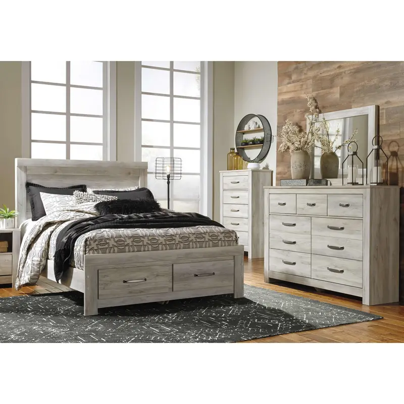 Bellaby Queen Platform Storage Bedroom Set – 5-Piece Ashley Signature Design 1