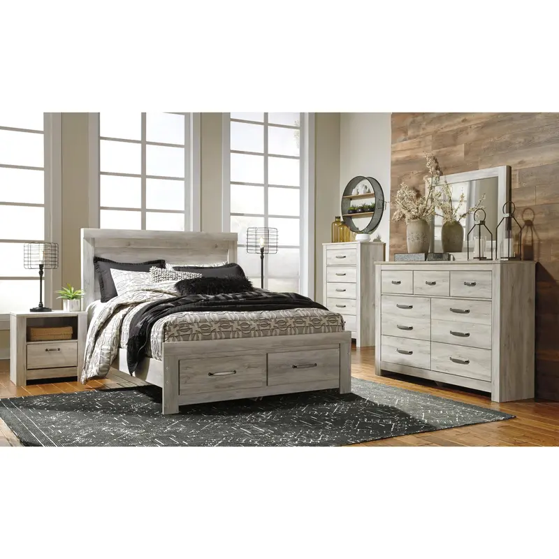 Bellaby Queen Platform Storage Bedroom Set – 6-Piece Ashley Signature Design 1