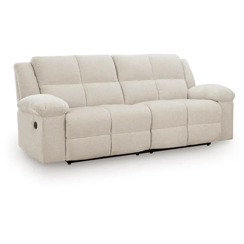 Benchcraft Orlen 8160281 Reclining Fabric Sofa With Dual Power Headrests 1