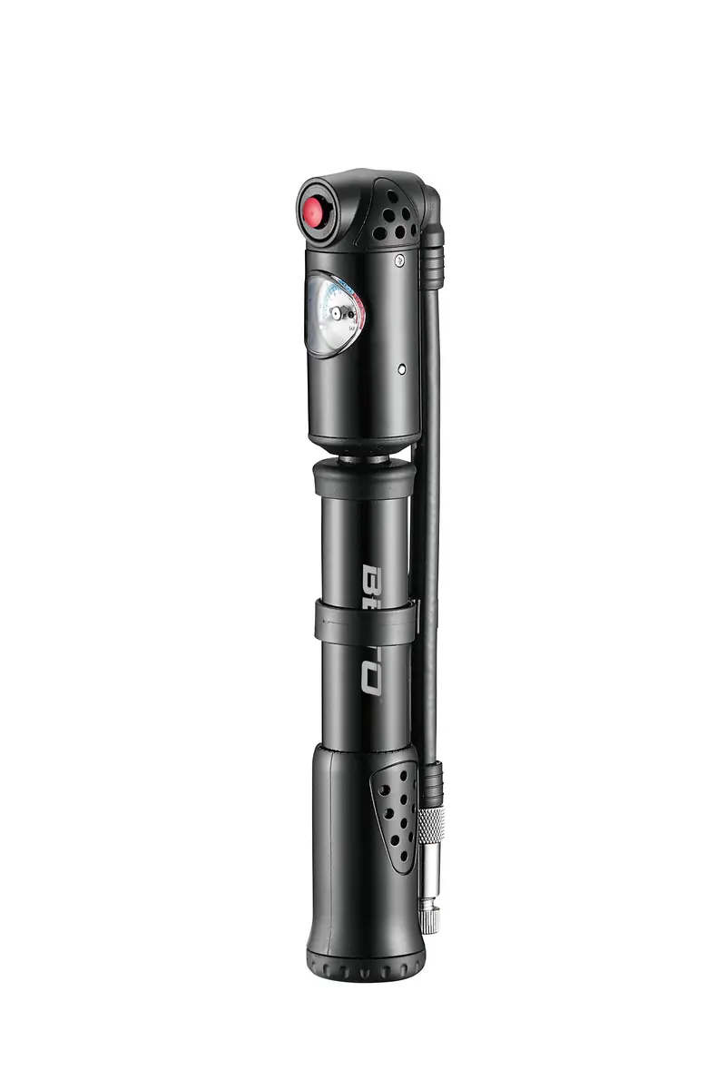 Beto Mp-036Nbk 2-In-1 Mini + Shock Pump With Dual-Stage Gauge 1