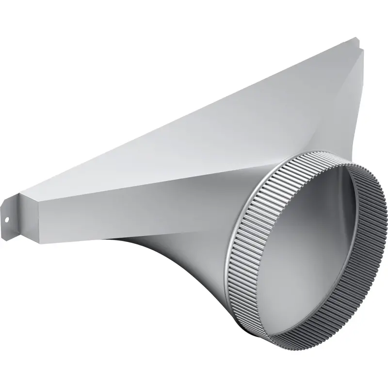 Bosch Hddstran8 Rectangular-To-Round Duct Transition Adapter 1