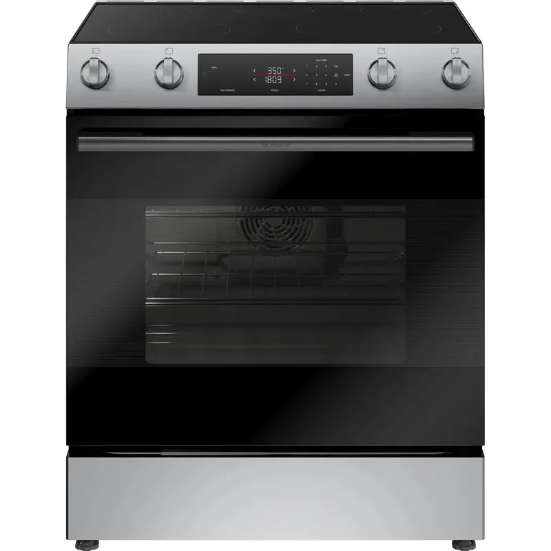 Bosch Hef1050Mc 30-Inch Slide-In Electric Range With Convection Technology 1