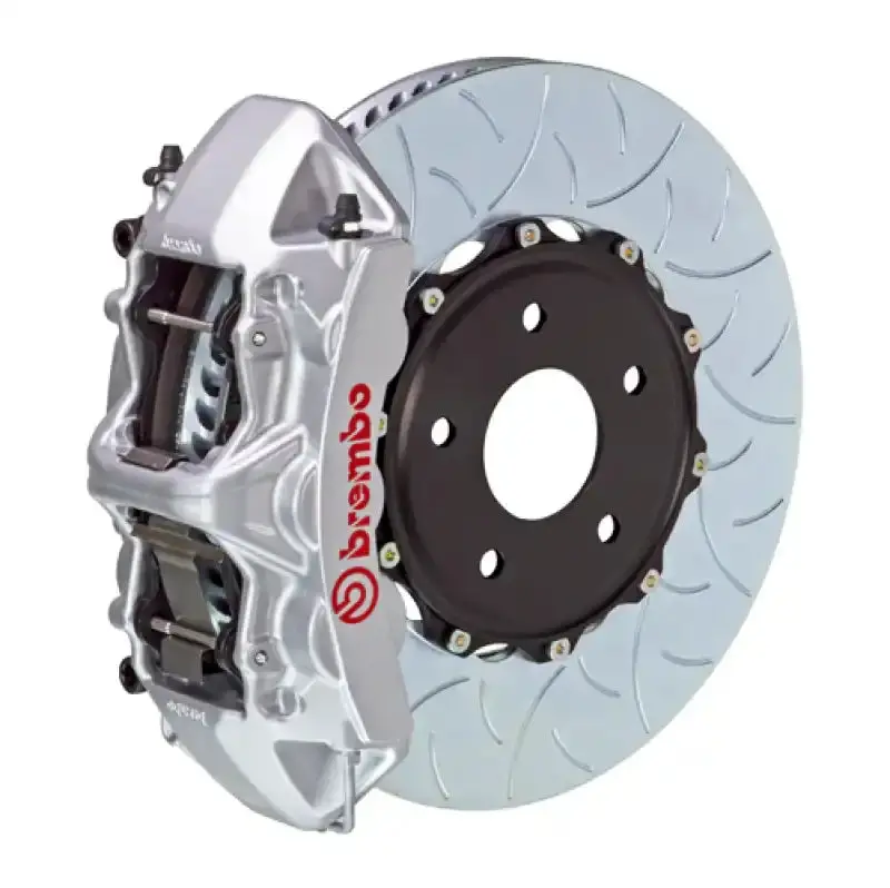 Brembo Gt Big Brake Kit – Front 6-Piston Calipers With Slotted 350X34Mm Two-Piece Rotors – Mitsubishi Lancer Evo X (2008–2015) 1