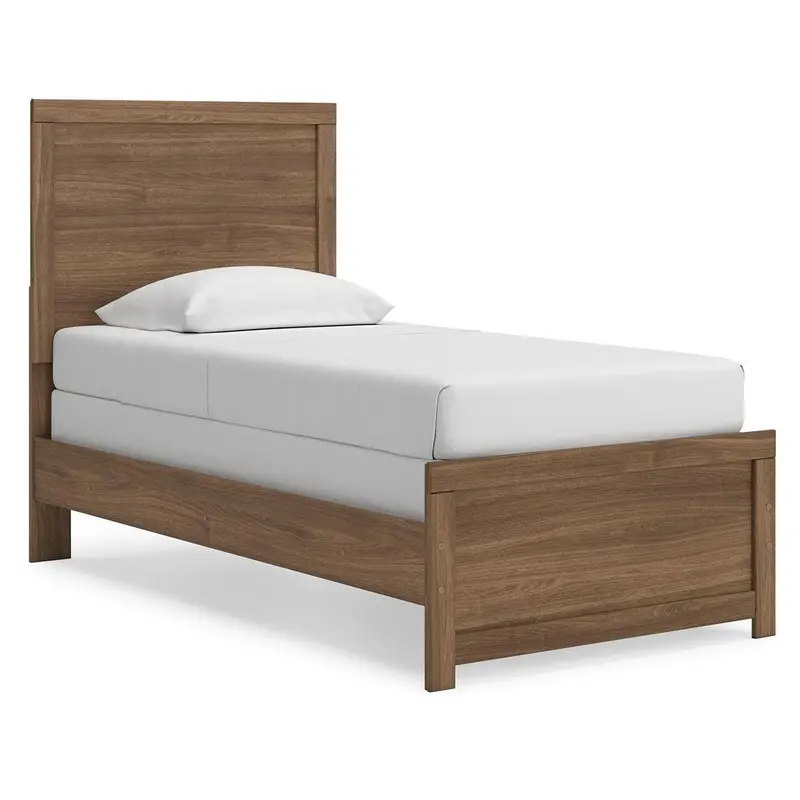 Broachmyn Twin Panel Bed – Solid Platform Frame By Ashley Signature Design 1