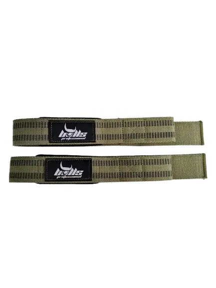 Bulls Premium Lifting Straps – Reinforced Nylon For Max Load Capacity 2