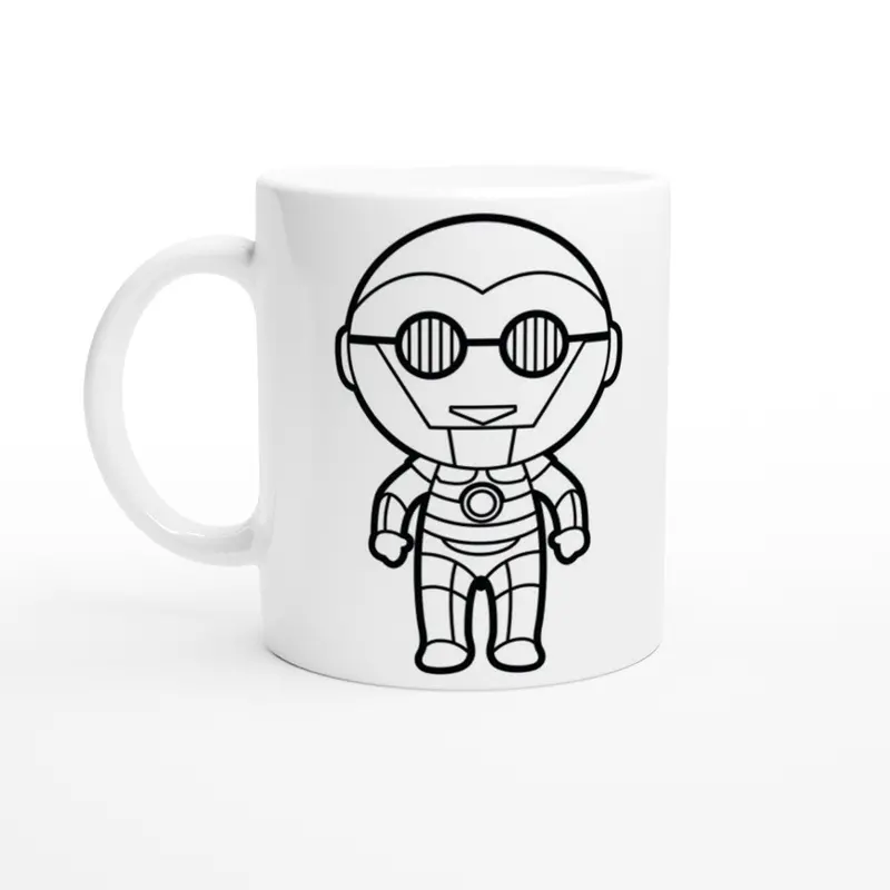 C-3Po Movie-Inspired Ceramic Mug (330 Ml) 1