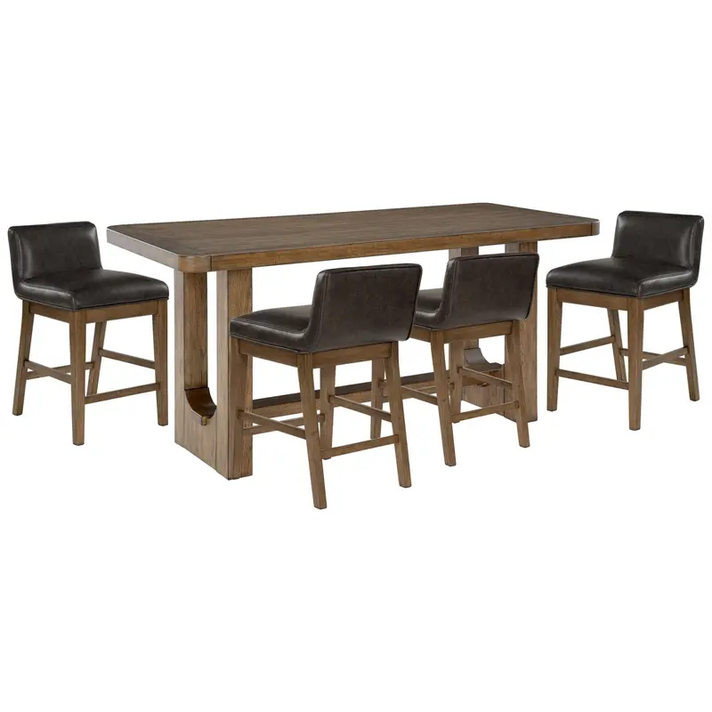 Cabalynn 5-Piece Counter-Height Dining Set By Signature Design By Ashley (D974D3) 1