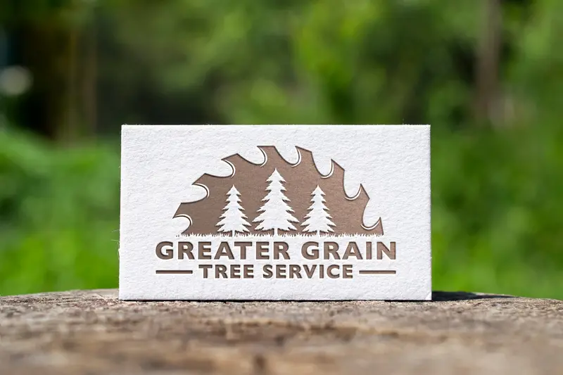 Carpentry, Tree Service & Woodcraft Business Logo 1