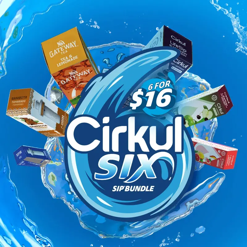 Cirkul 6-Pack Sip Cartridge Bundle – October 2025 1