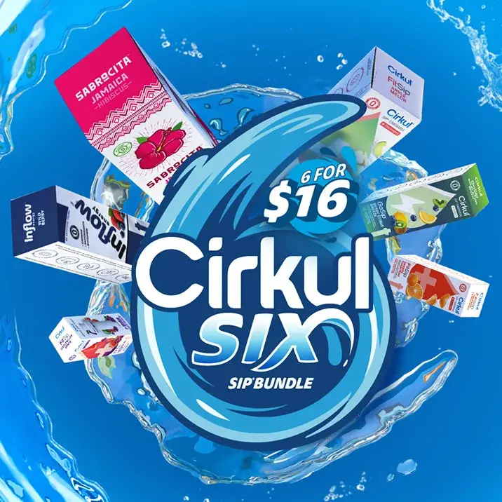 Cirkul 6-Sip Cartridge Variety Pack 1