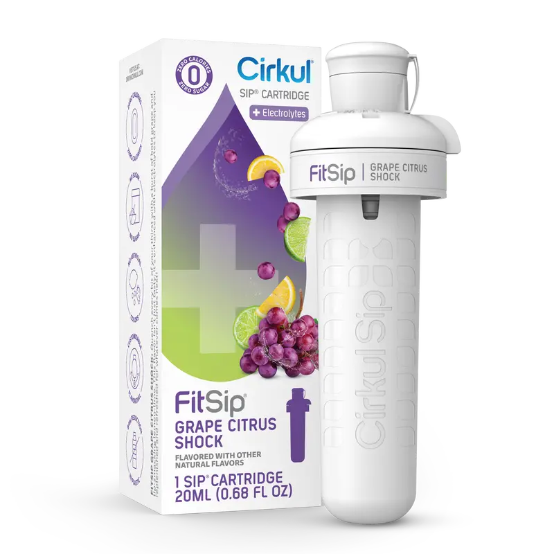 Cirkul Cx Fitsip Grape Citrus Shock Cartridge 1