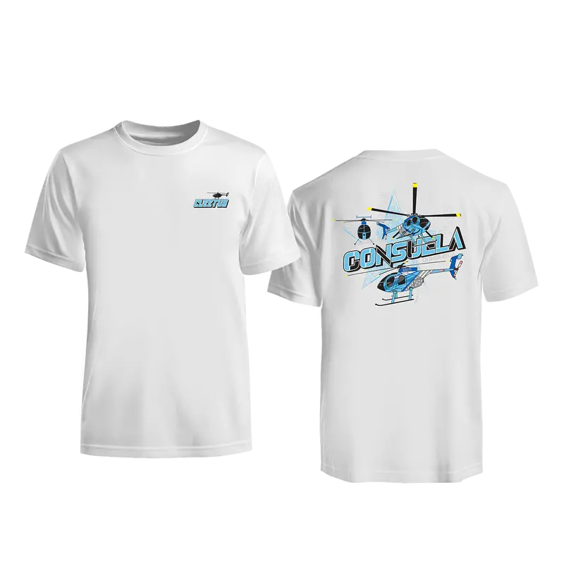 Cleetus Consuela Helicopter Graphic T-Shirt 1