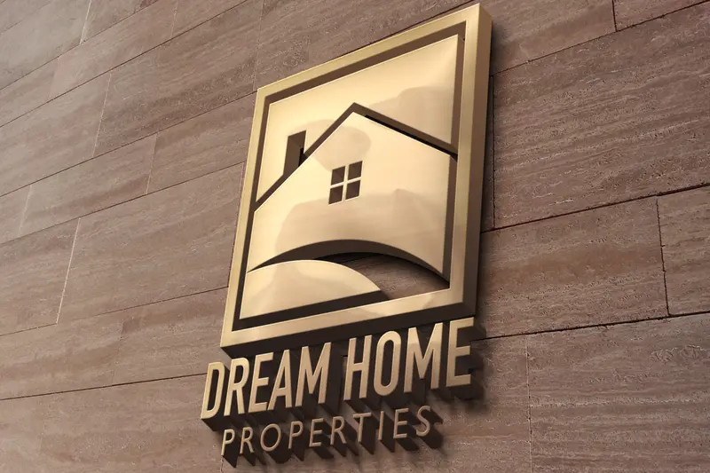 Construction And Real Estate Dual-Industry Logo Design 1