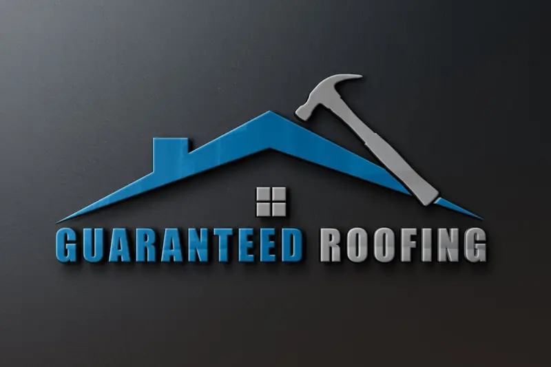 Construction & Roofing Company Logo With Contractor And Tool Elements 1