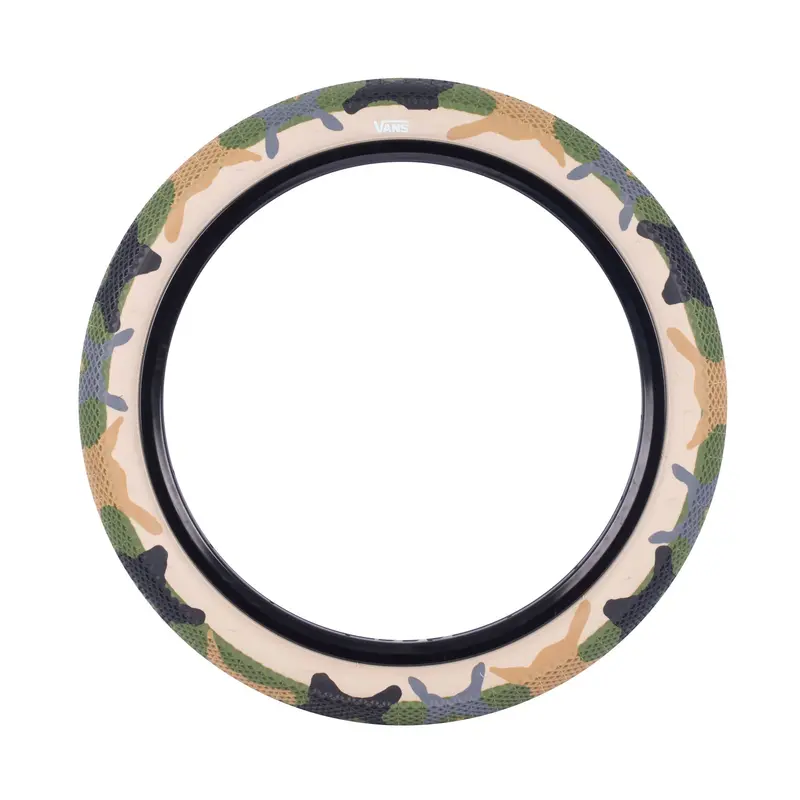 Cult X Vans Camo Bmx Tire – Collaborative Tread Design 1