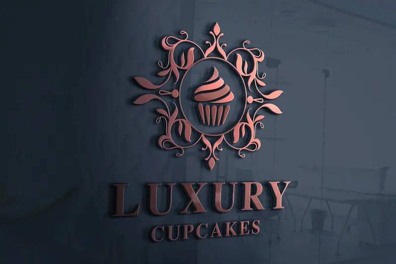 Cupcake And Confectionery Logo Design For Boutique Bakeries 1