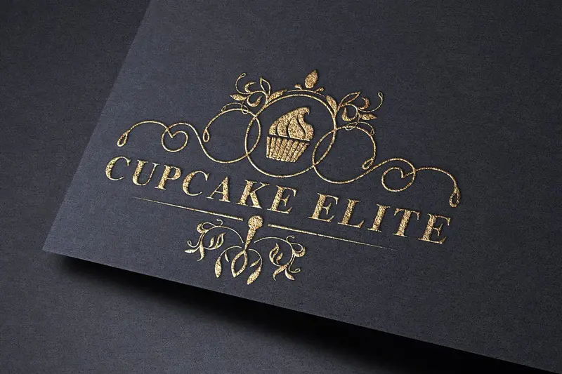 Cupcake Shop Logo | Artisan Bakery & Dessert Brand Identity 1