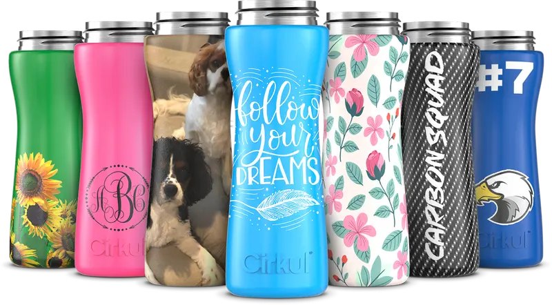 Custom 22Oz Stainless Steel Bottle With Comfort Grip Lid 1