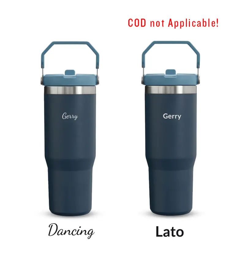 Custom Engraved Stanley Tumbler – Personalized Insulated Drinkware (Cash On Delivery Not Available) 1