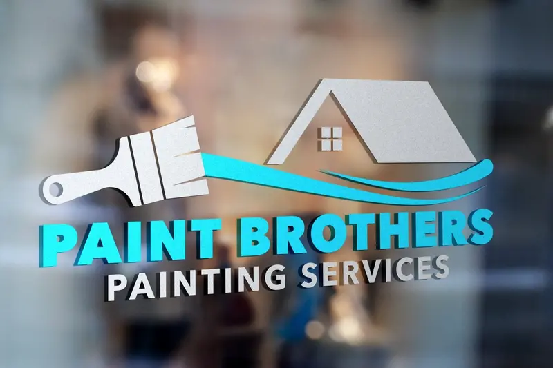 Custom Logo Design For Painting Contractors | Professional Painter Branding 1