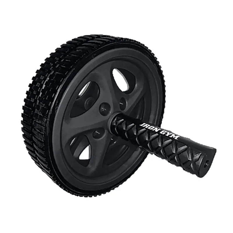 Dual-Function Ab Wheel Roller By Iron Gym For Core Strength Training 1
