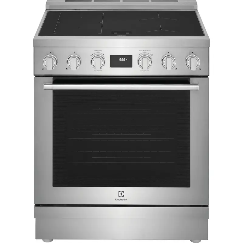 Electrolux 30-Inch Freestanding Induction Range With Dual Power Zones (Ecfi3068As) 1