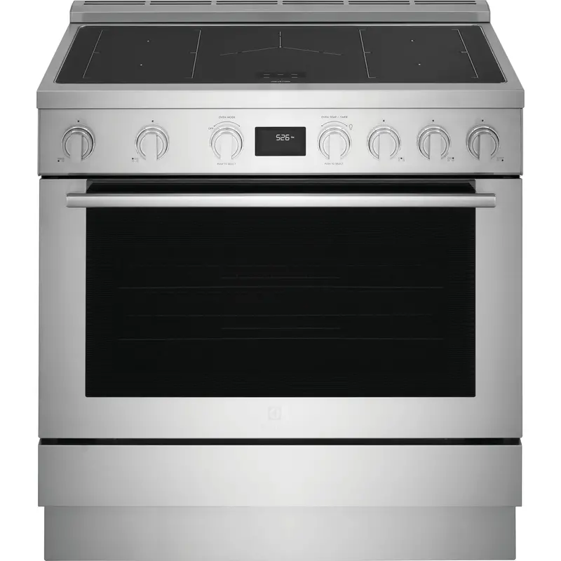 Electrolux 36-Inch Freestanding Induction Range With Dual Power Zones (Ecfi3668As) 1