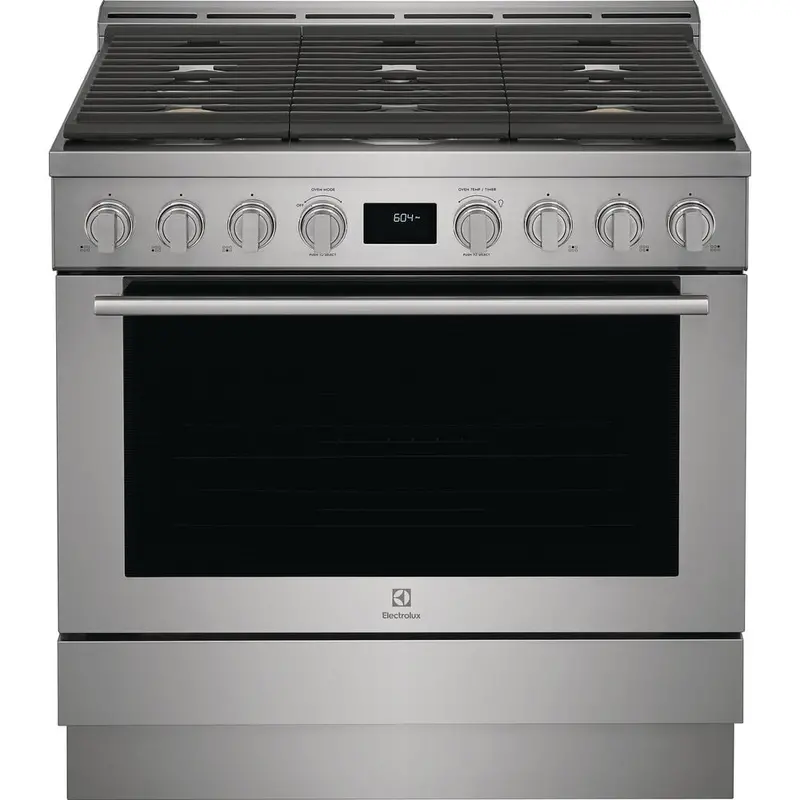 Electrolux Ecfg3668As 36-Inch Freestanding Gas Range – True Convection & Precision Cooking 1
