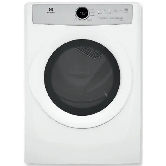 Electrolux Efdc317Tiw 8.0 Cu. Ft. Electric Dryer With Sensor Dry Technology 1