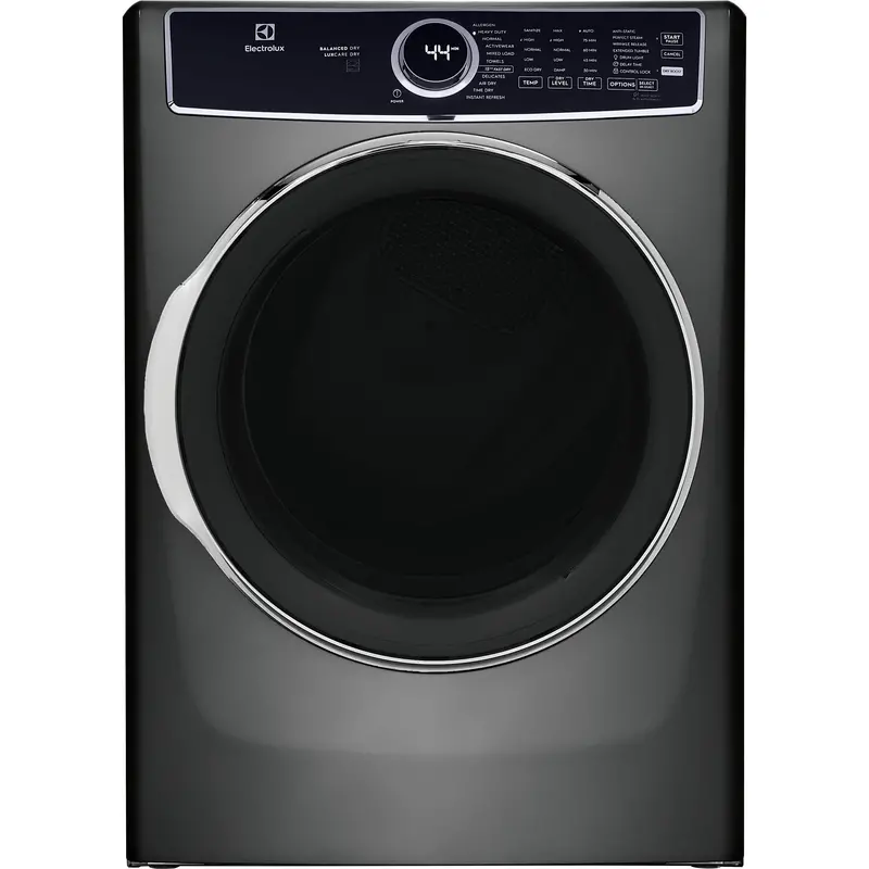 Electrolux Elfg7637At 8.0 Cu. Ft. Gas Dryer – Advanced Dry Logic & Wrinkle Prevent Option 1