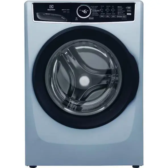 Electrolux Front-Load Washer – 5.2 Cu. Ft. Capacity, Stainless Steel Drum (Elfw7437Ag) 1
